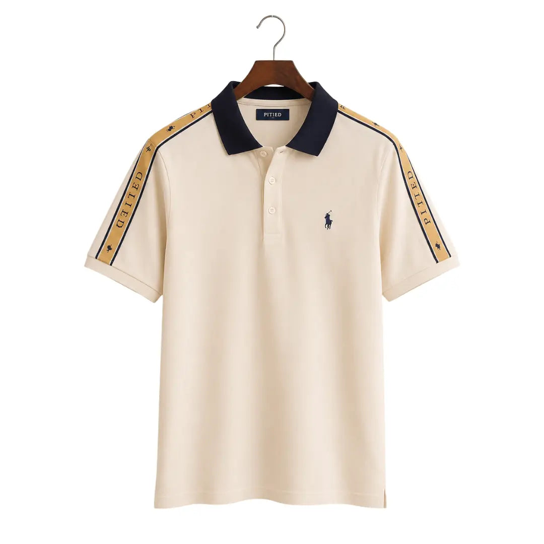OFF White Fitted Signature POLO