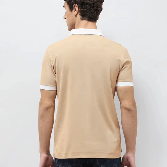 Colorblocked Slim Fit Polo Shirt