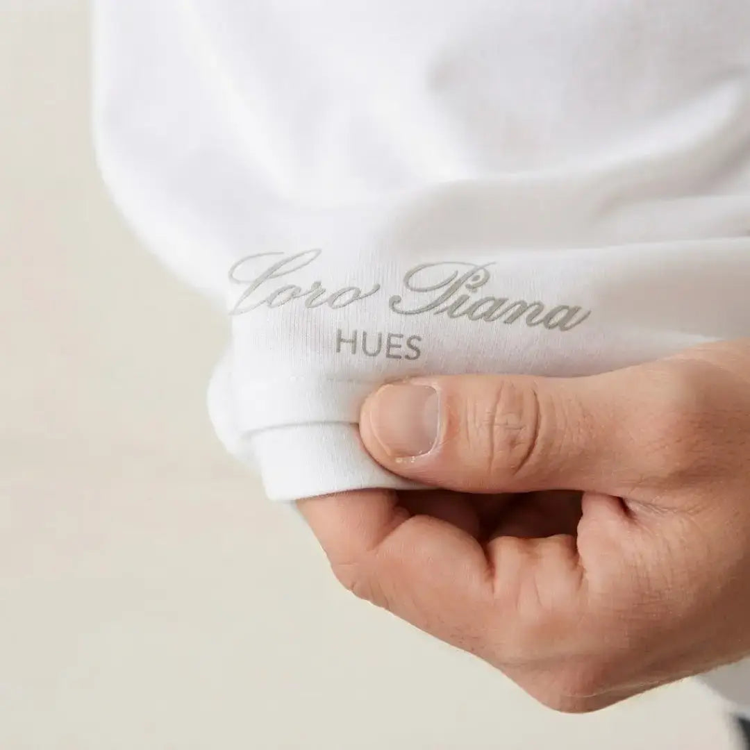 White Loro Piana t-shirt