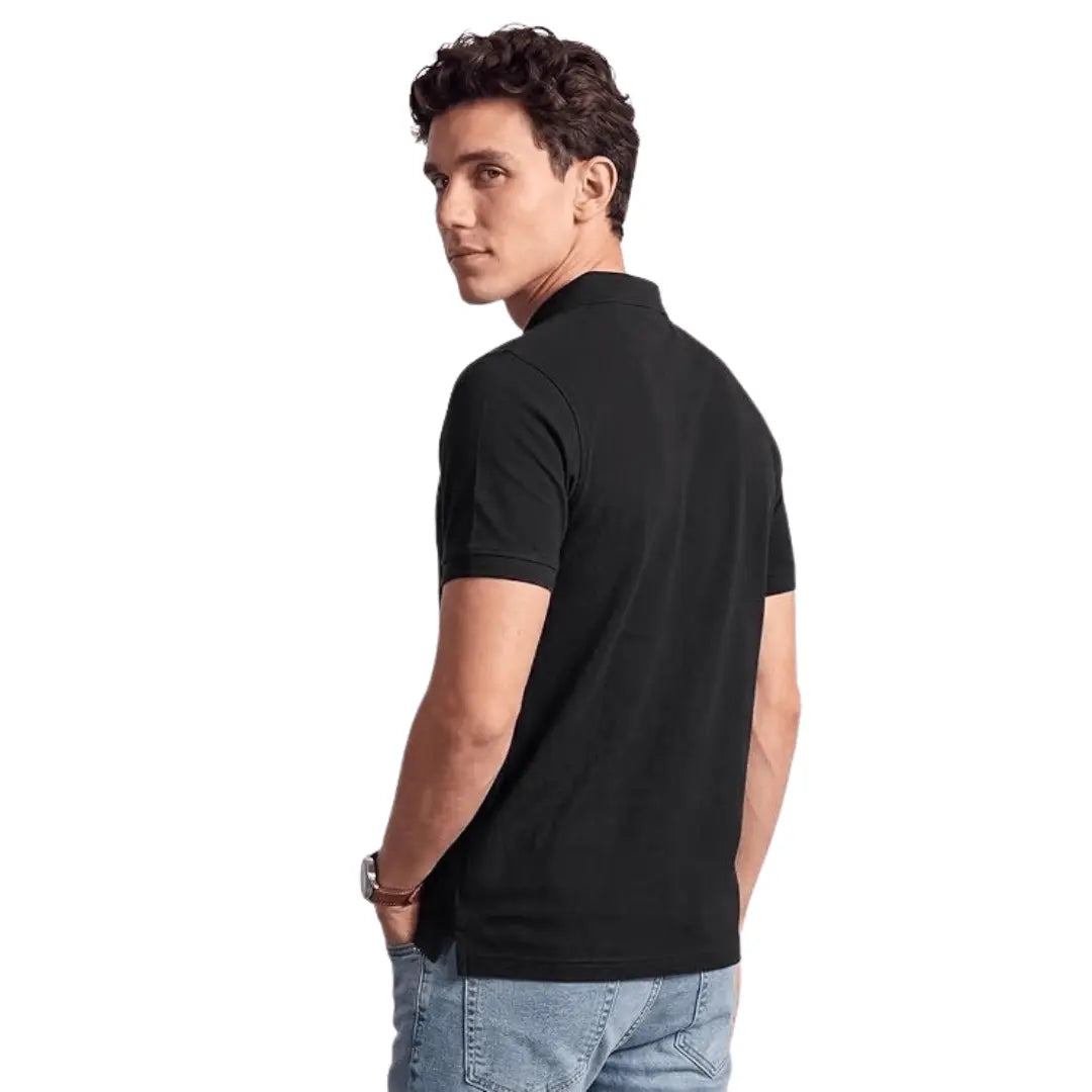 Allen Solly Band Collar Polo T-Shirt