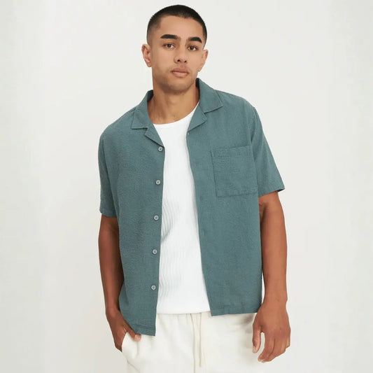 Bedford Linen Short Sleeve Shirt