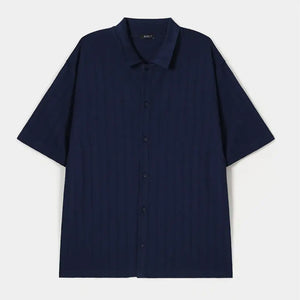 Button-Down Knit Polo Shirt