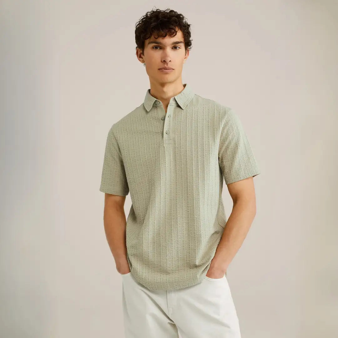 Fashion Polo Shirt – Light Green