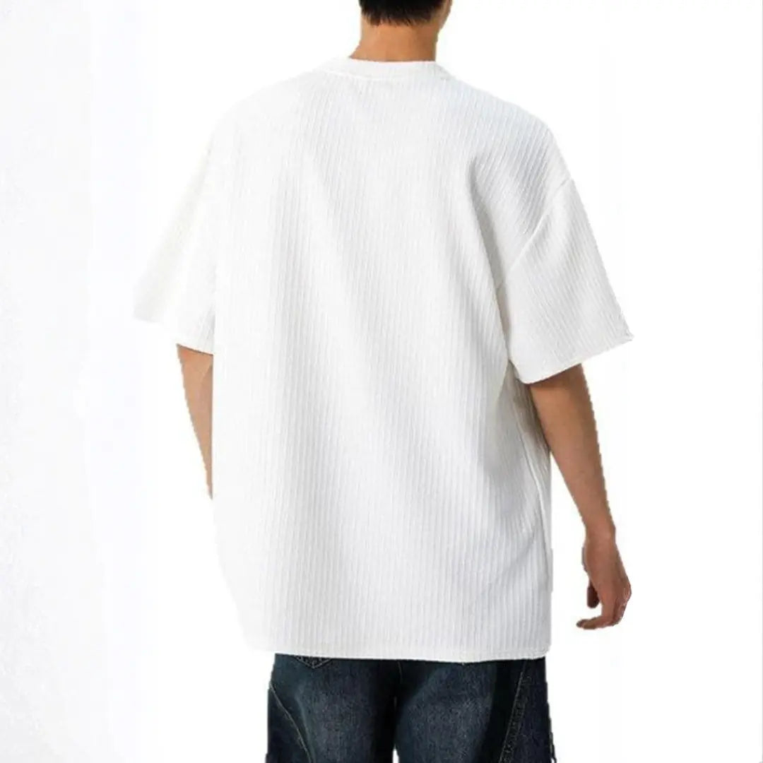 Men's Plus  Casual Round Neck T-Shirt