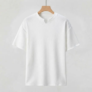 Men's Plus  Casual Round Neck T-Shirt