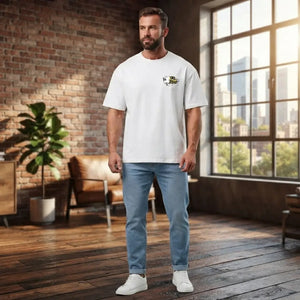 Men's Oversized Designer Graphic T-Shirt