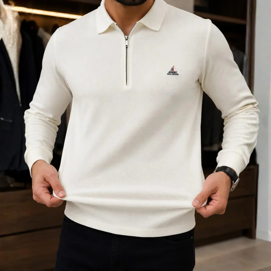 White Classic Polo Shirt