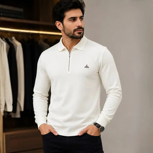 White Classic Polo Shirt