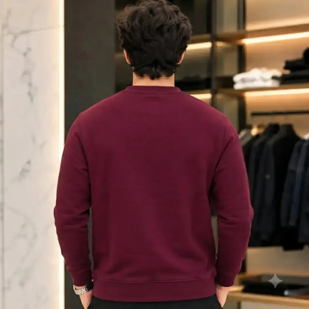 Moncler logo-patch cotton sweatshirt
