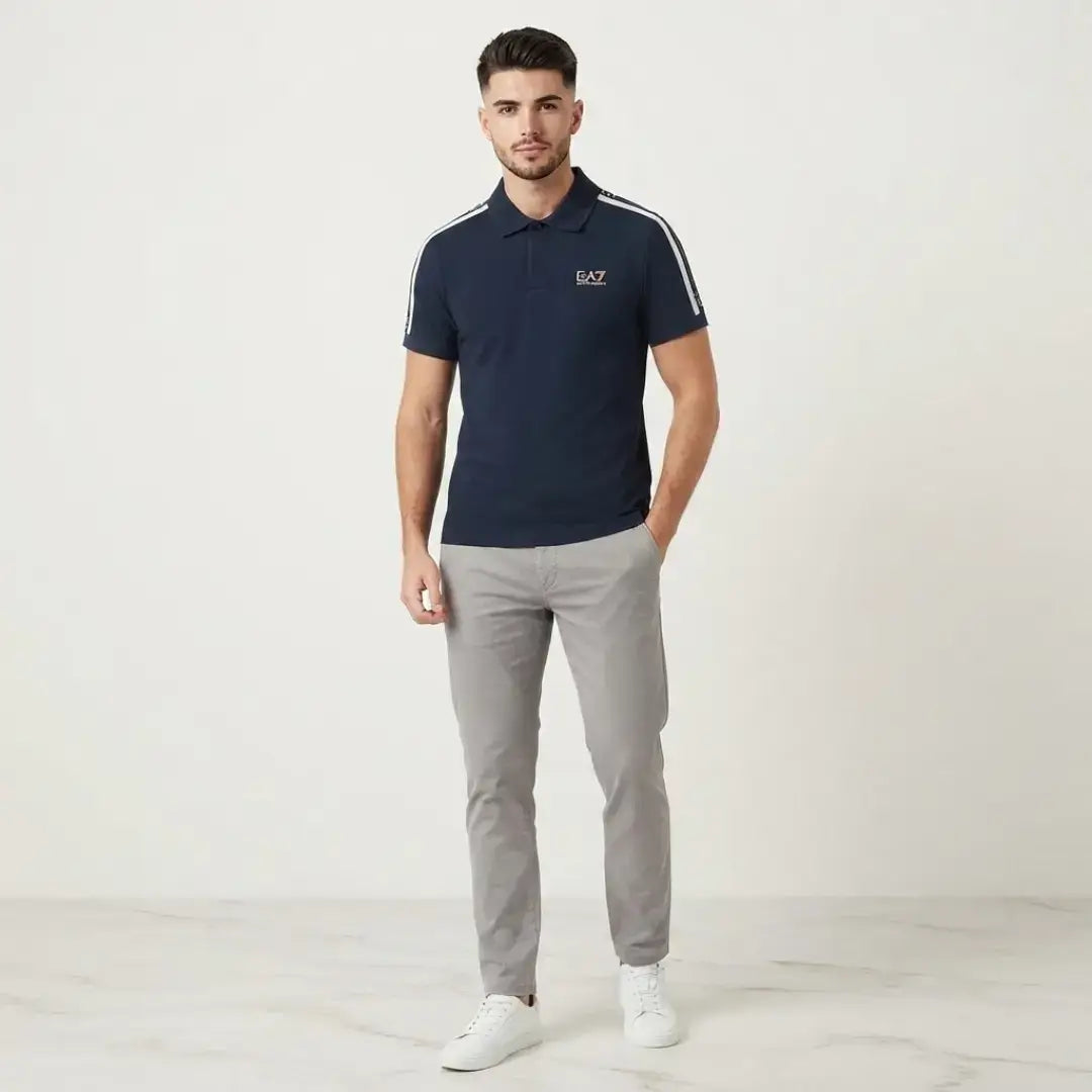 Armani Italian Spirit cotton-jersey polo shirt