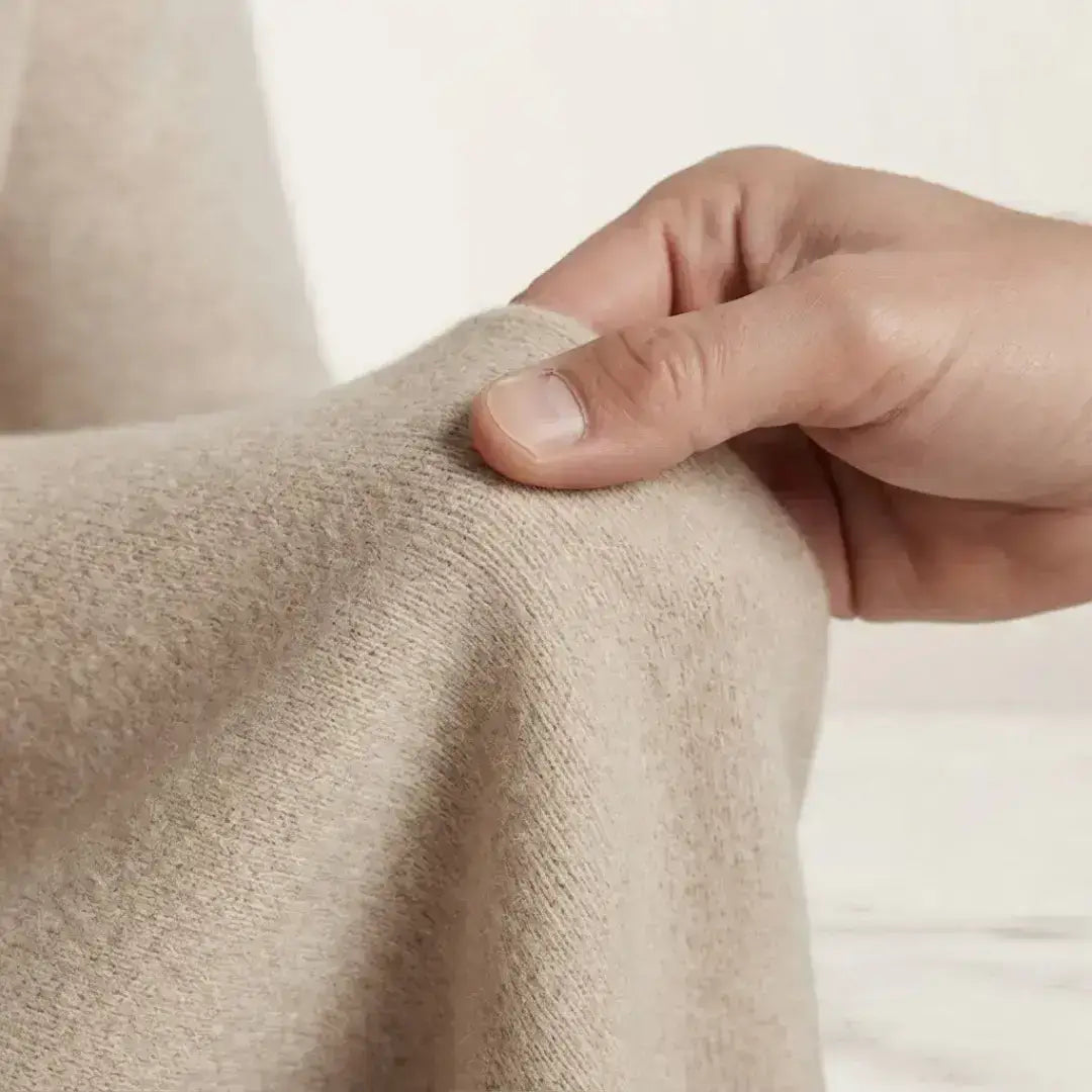 Beige Polo Ralph Lauren roll-neck sweater