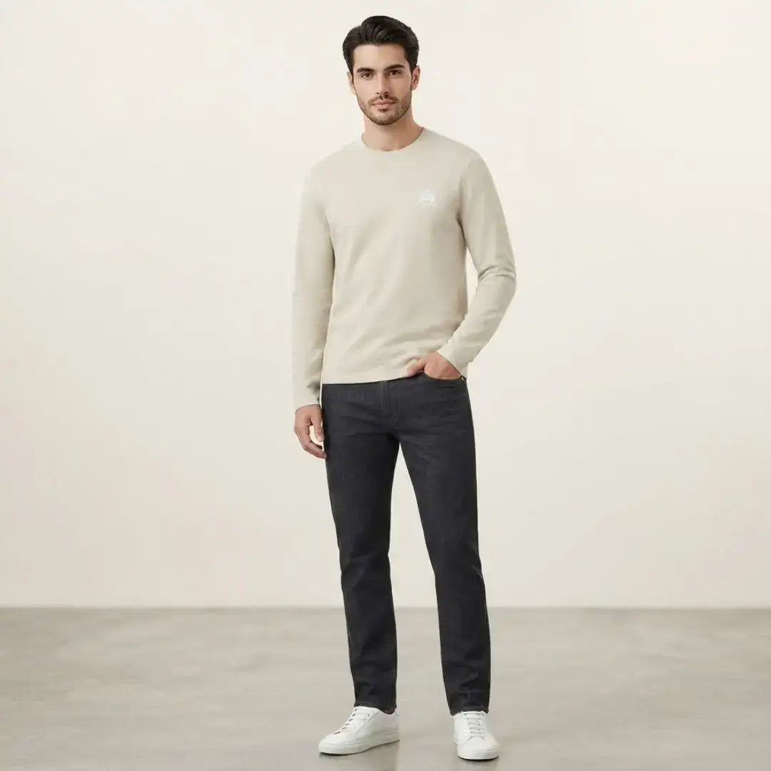 Beige Classic Sweatshirt
