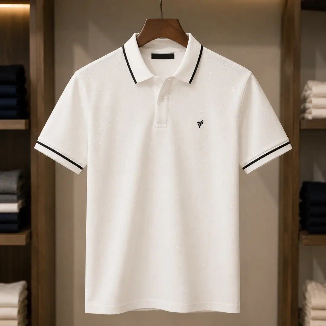 Cream Waffle Tipping POLO