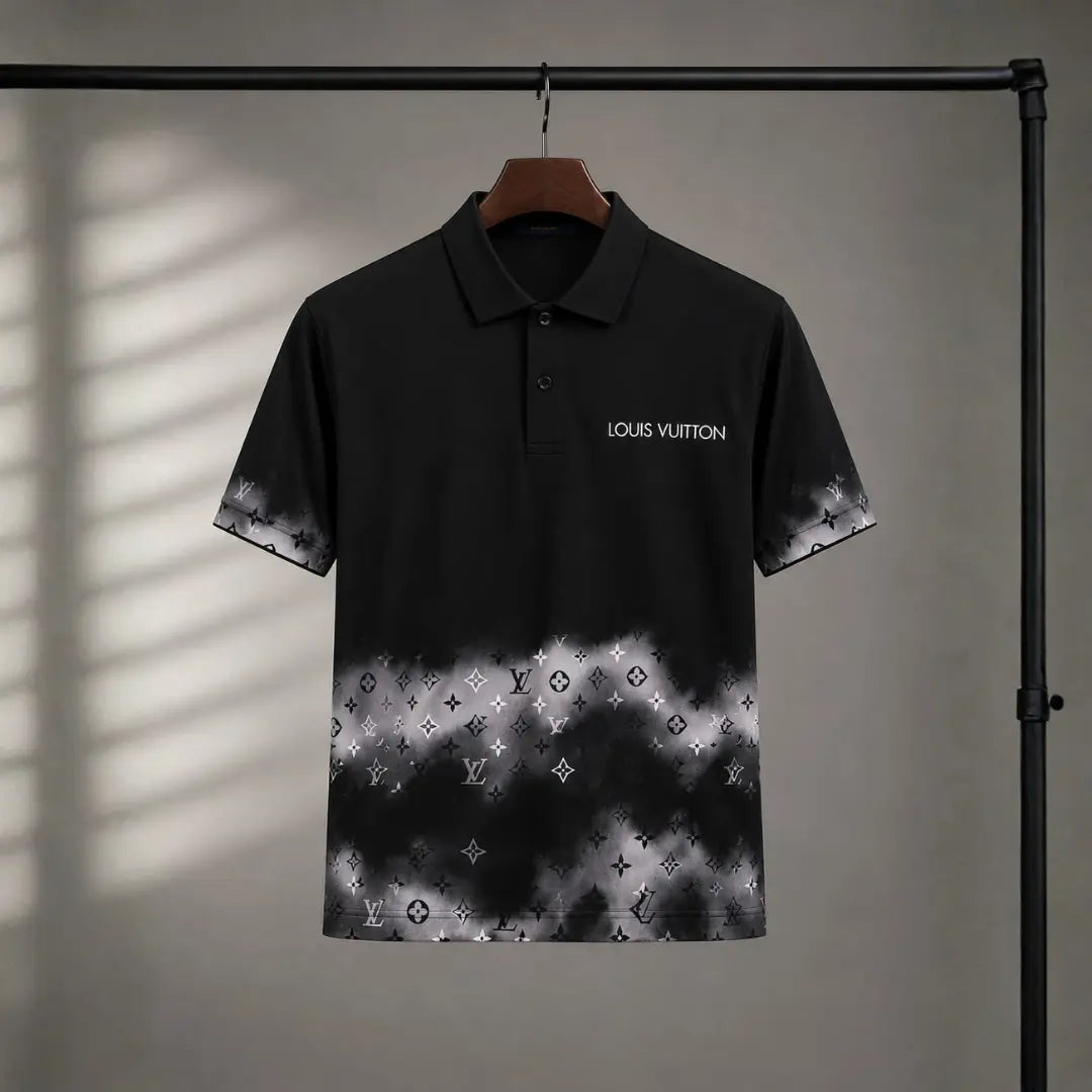 Louis Vuitton Gradient Monogram Polo Shirt