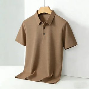 Men's Classic Collar Short Sleeve Polo Shirt